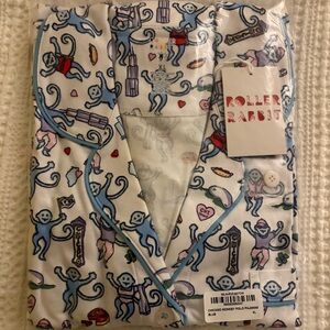 Roller Rabbit Chicago Monkeys Polo PJ Set